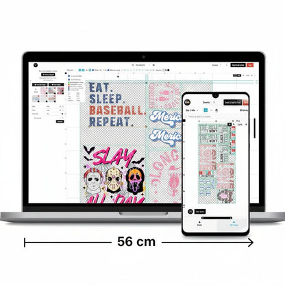 Stampa a Metro Personalizzata - luce 56 CM